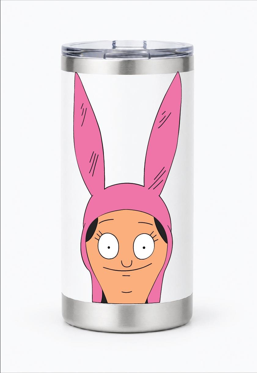 LOUISE-Peeker Waterproof, UV Resistant Sticker