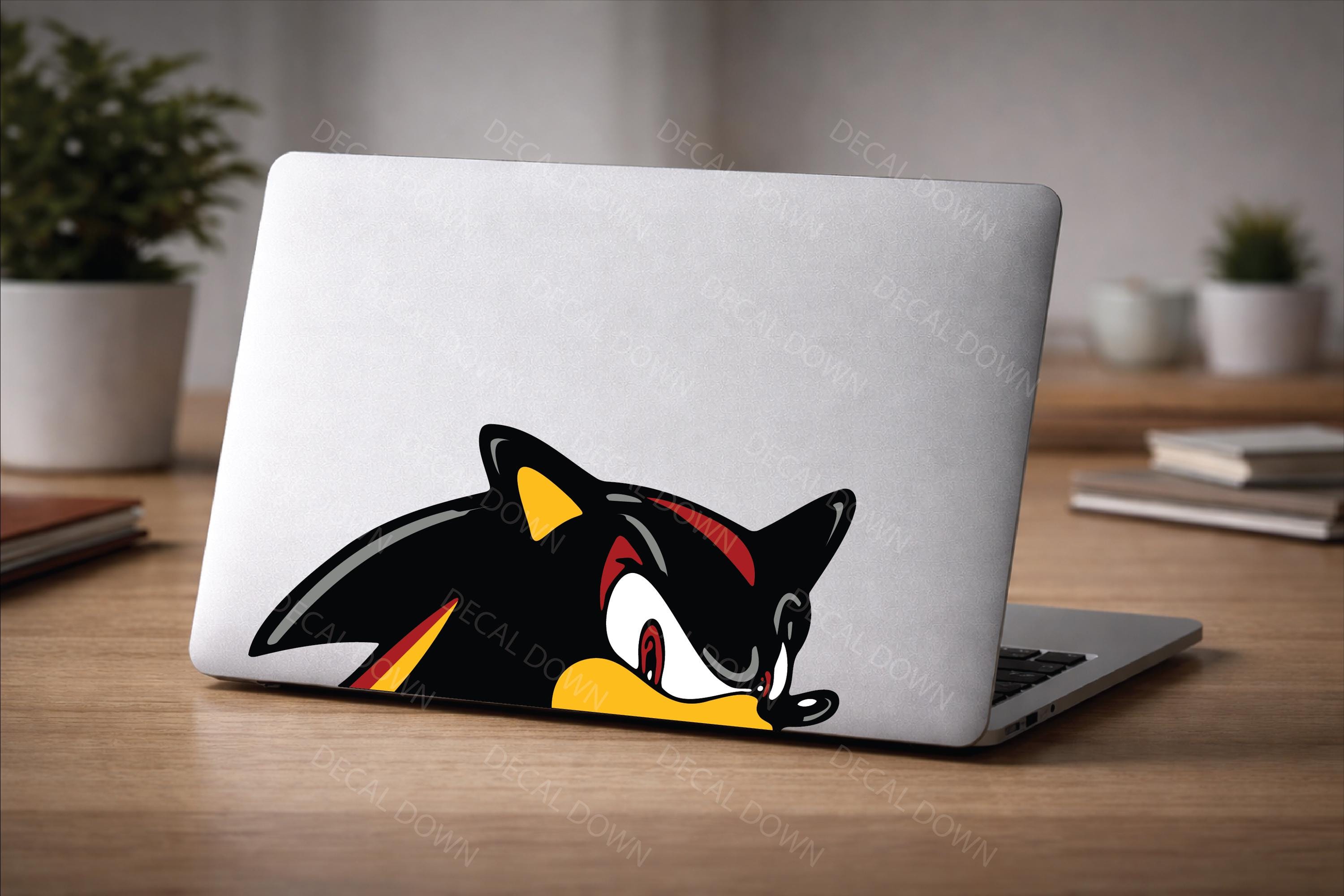 Black Hedgehog-PEEKER Decal, Waterproof, UV Resistant Sticker