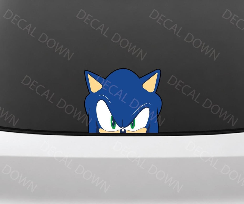 HEDGEHOG PEEKER for laptops, cars, mirrors, & more! High quality water proof decal. Very durable