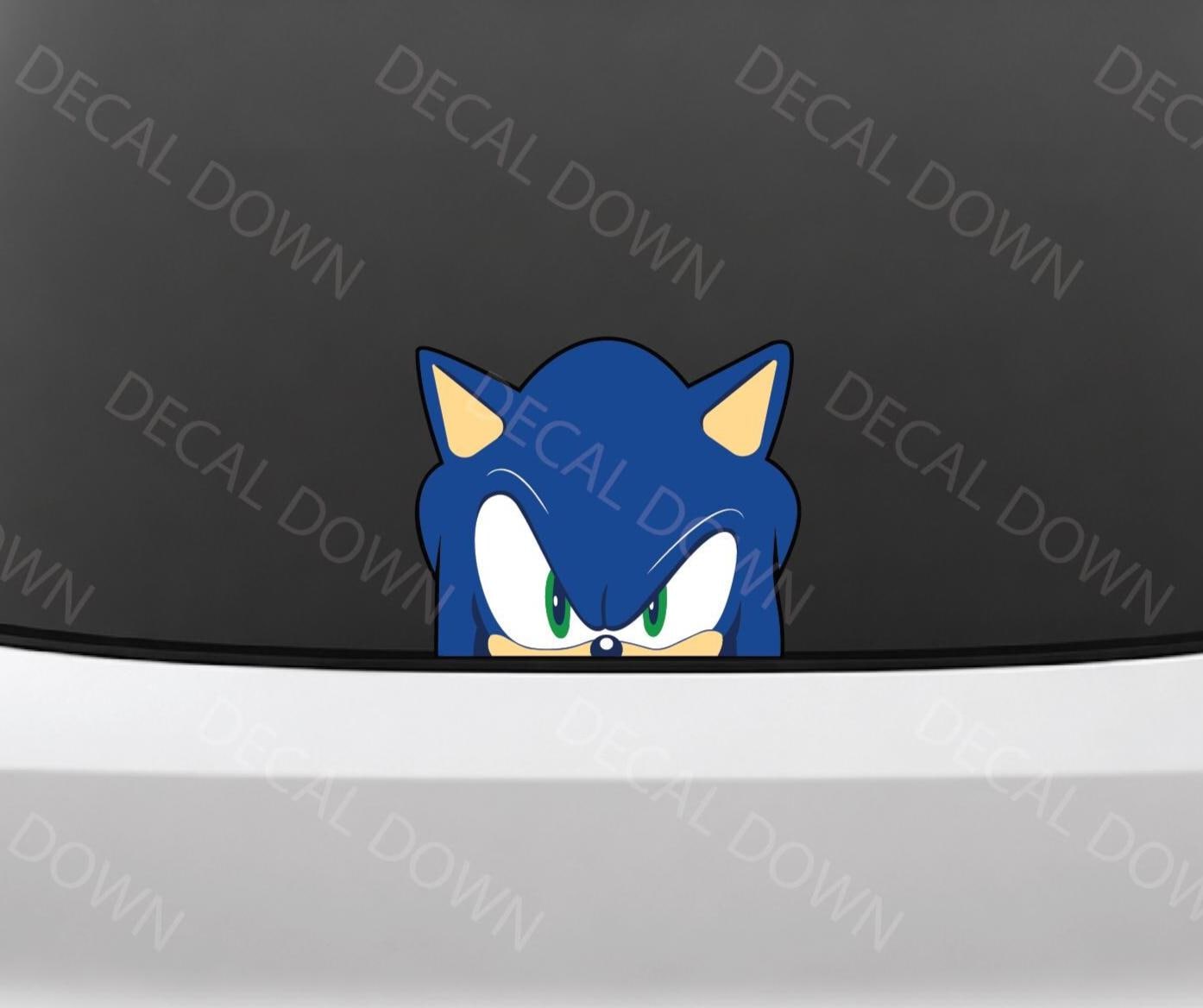 HEDGEHOG PEEKER for laptops, cars, mirrors, & more! High quality water proof decal. Very durable