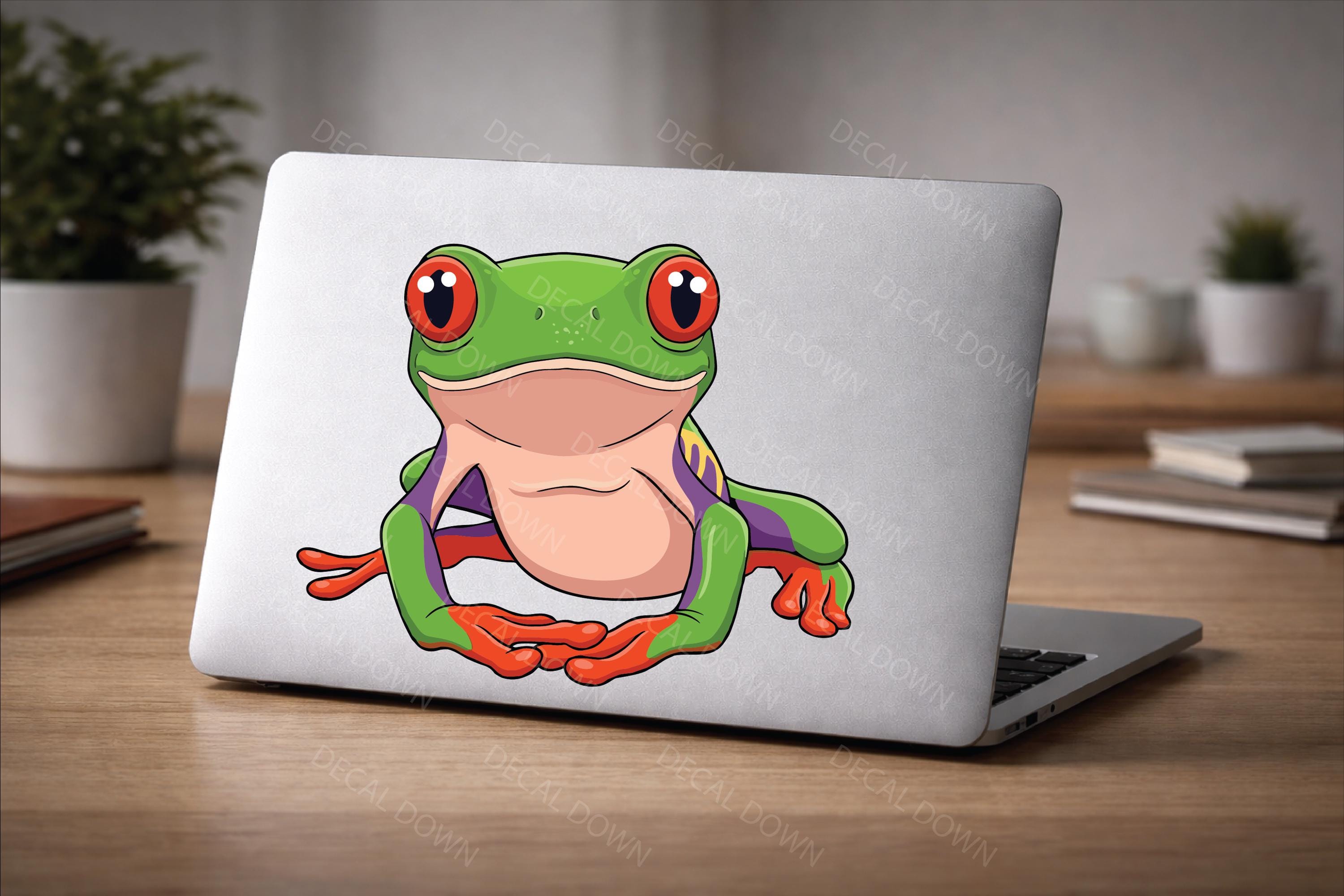 TREE FROG Sticker, Waterproof, UV Resistant Sticker