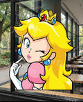 Peeking PRINCESS Decal, Retro Gamer Sticker, Waterproof Car Laptop Decal