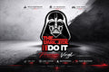 DARK SIDE "made me do it"  Decal, Waterproof, UV Resistant Sticker