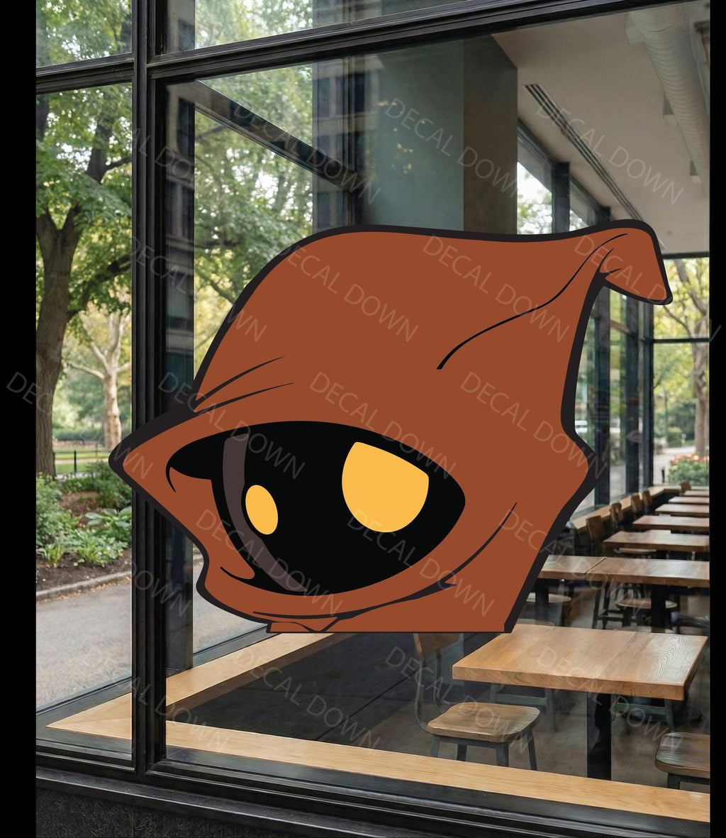 JAWA-PEEKER Sticker, Waterproof, UV Resistant Sticker