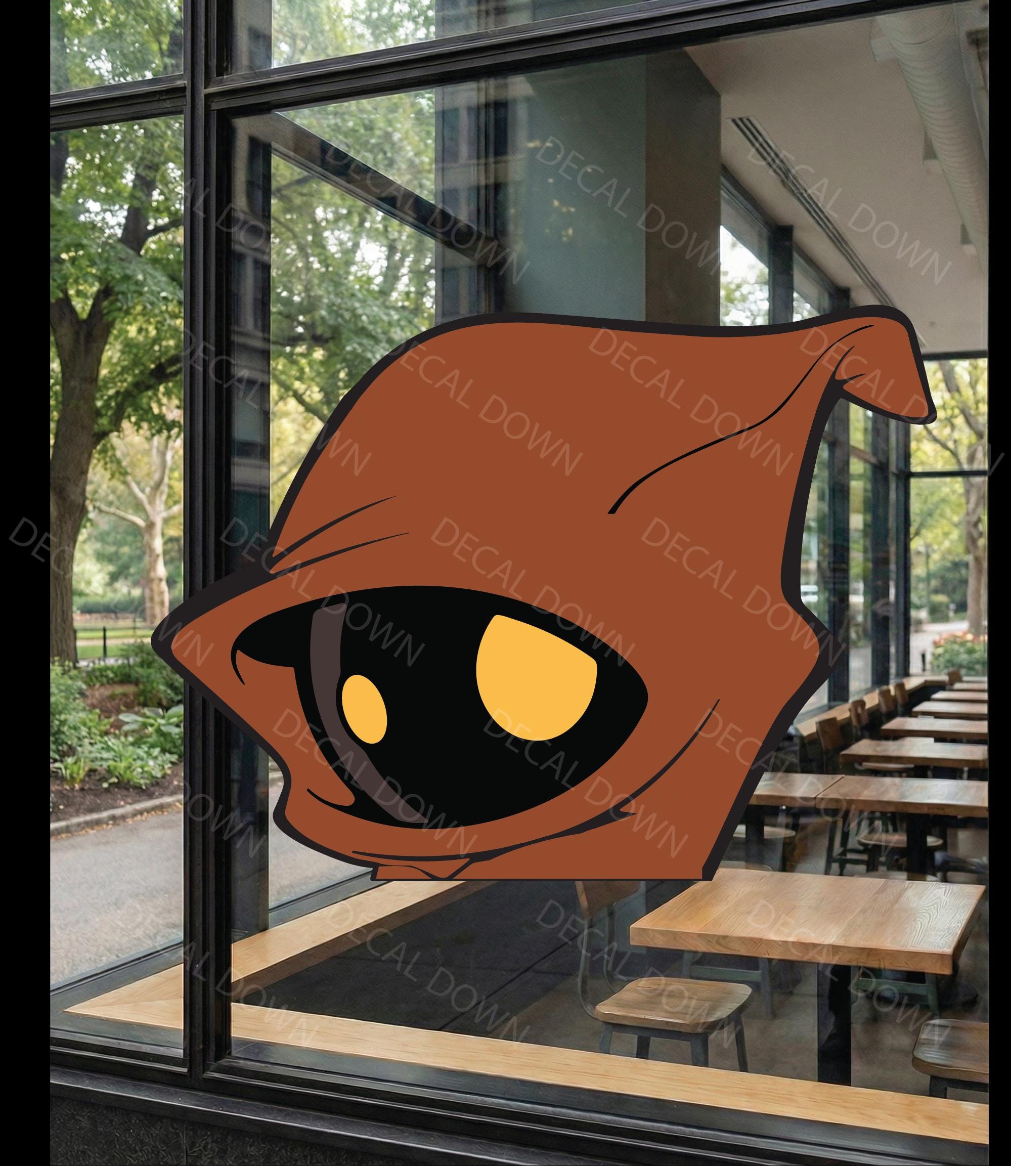 JAWA-PEEKER Sticker, Waterproof, UV Resistant Sticker
