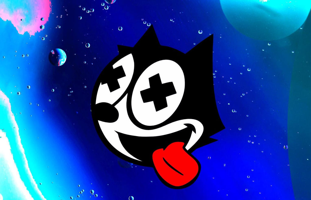 Waterproof Vinyl Cat Decal for Laptops, Cars, Tumblers