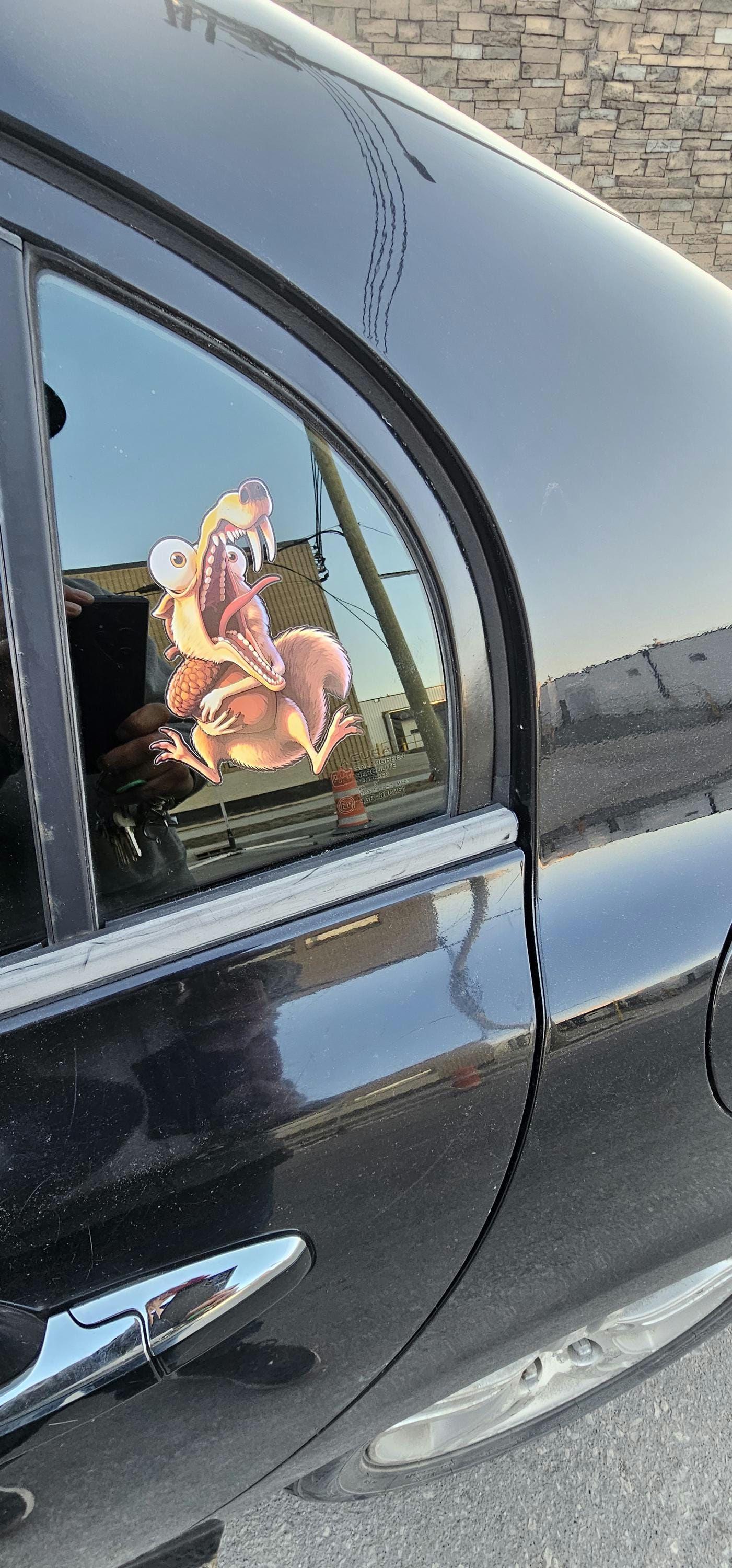 Scrat the Squirrel  Decal, Waterproof, UV Resistant Sticker