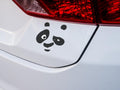 Panda Face Decal, Waterproof Vinyl Sticker for Laptops, Cars