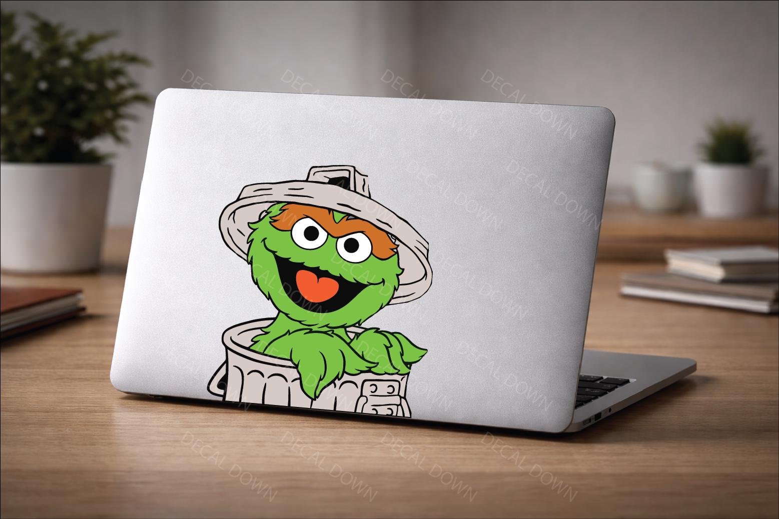 GROUCH-Peeker Waterproof, UV Resistant Sticker