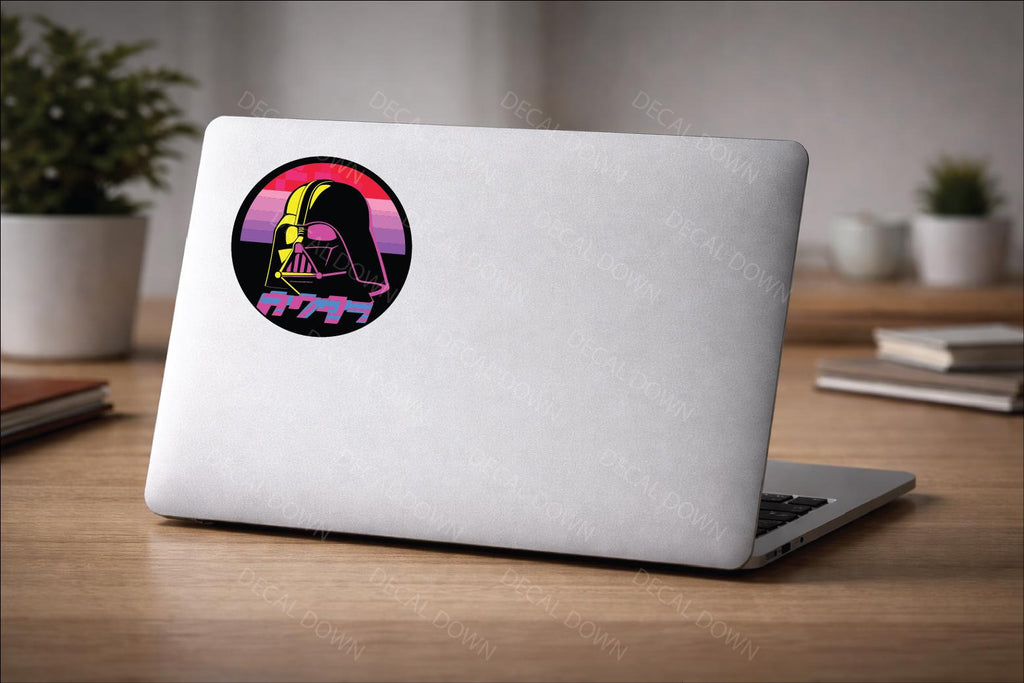 CYBERPUNK-VADER  Decal, Waterproof, UV Resistant Sticker