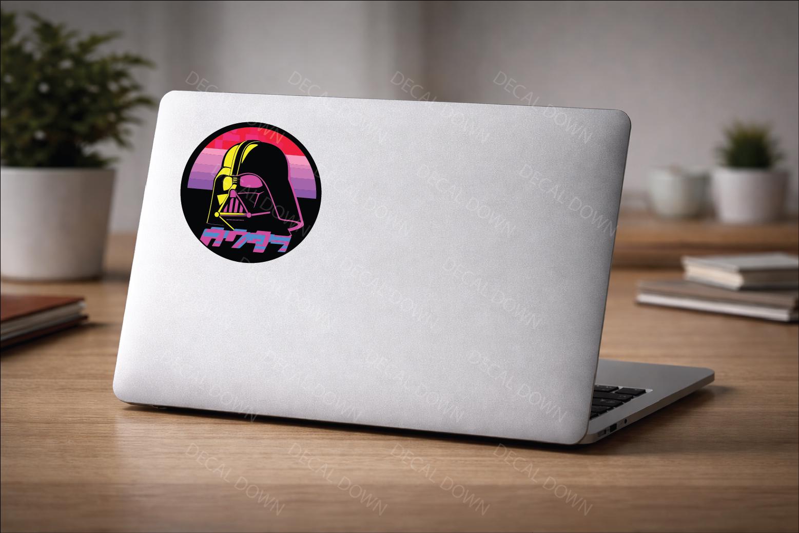 CYBERPUNK-VADER  Decal, Waterproof, UV Resistant Sticker