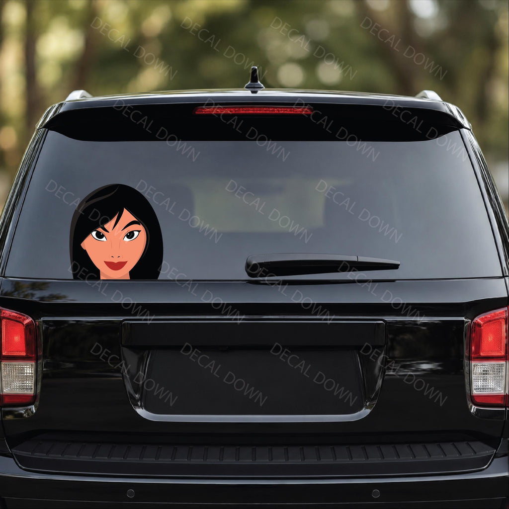 Mulan Sticker,Decal Waterproof, UV Resistant Sticker