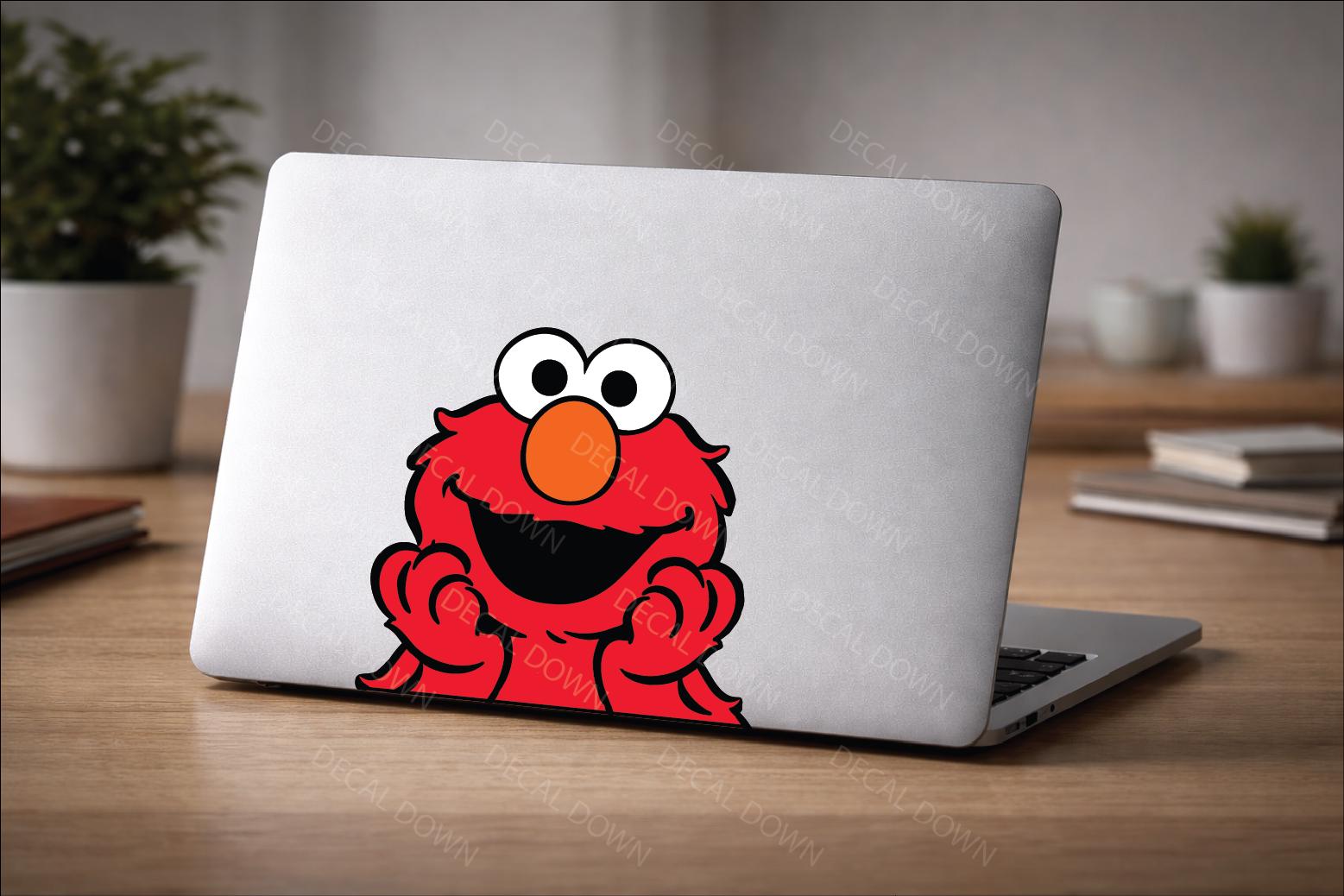 ELMO-Peeker Waterproof, UV Resistant Sticker