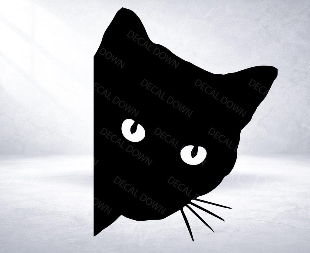 Black Cats Die Cut , Waterproof Car/Laptop Sticker