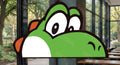 Peeking YOSHI Decal, Retro Gamer Sticker, Waterproof Car Laptop Decal