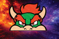 BOWSER PEEKER Decal, Waterproof, UV Resistant Sticker