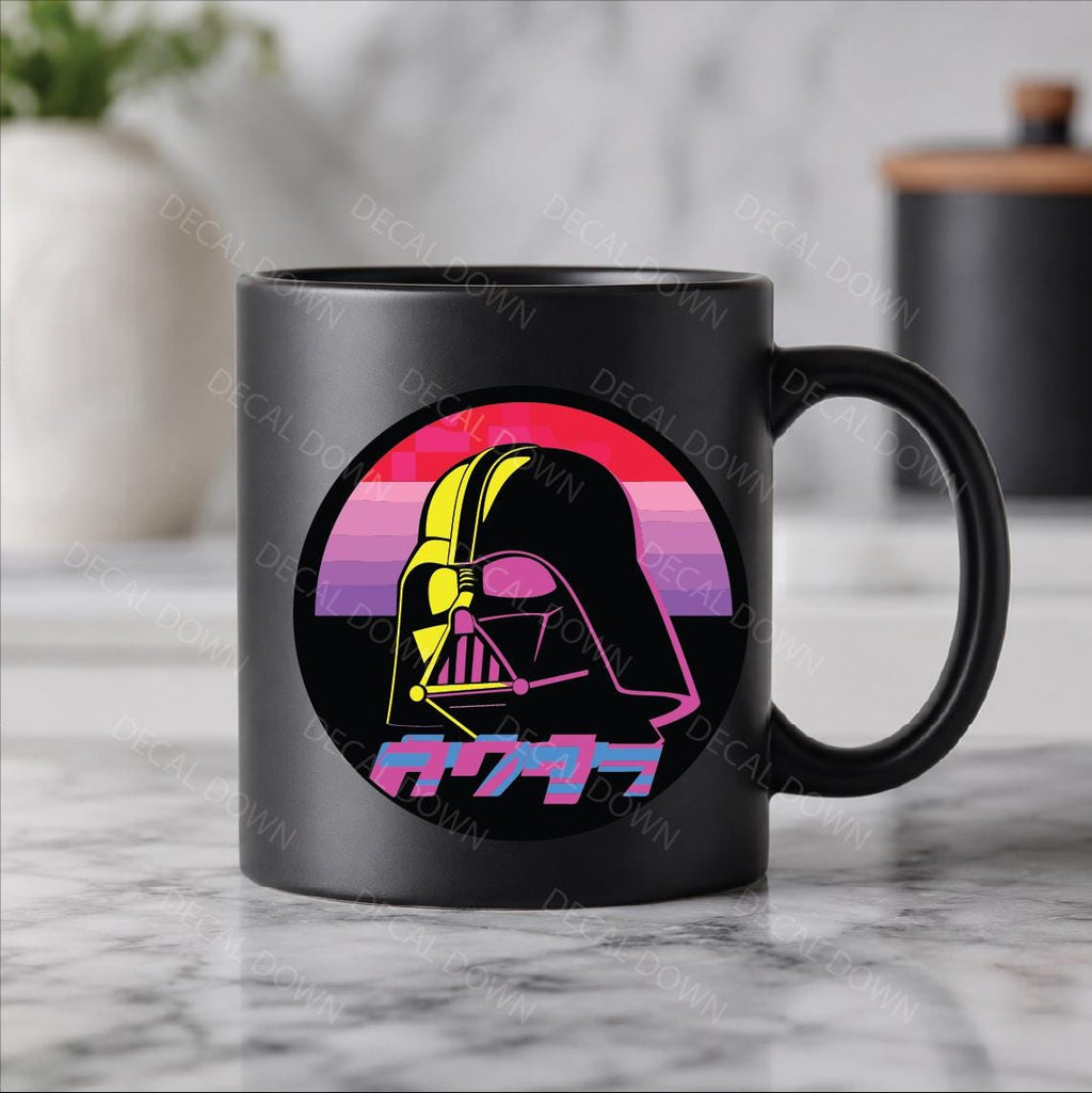 CYBERPUNK-VADER  Decal, Waterproof, UV Resistant Sticker