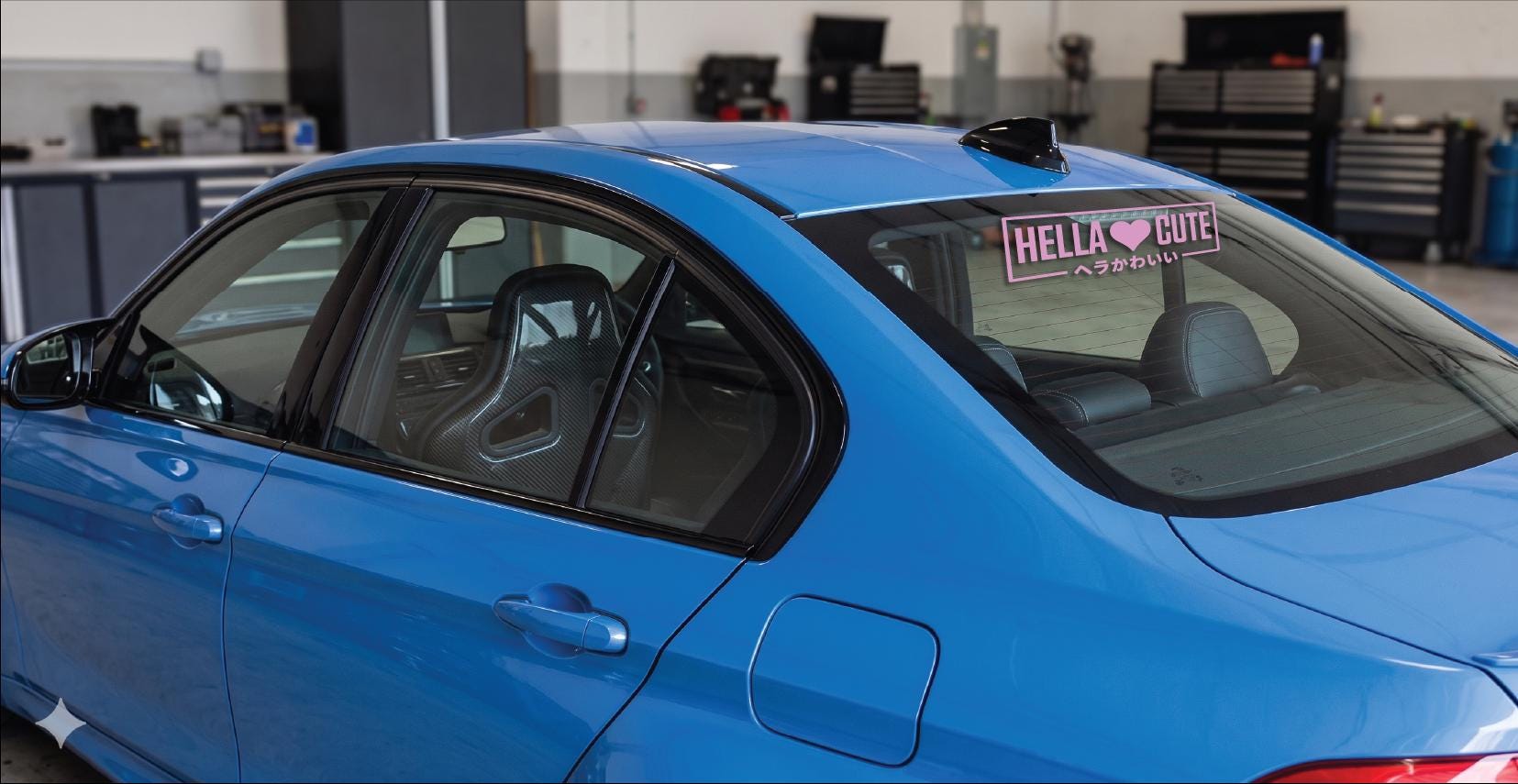Hella Cute JDM  Decal, Waterproof, UV Resistant Sticker