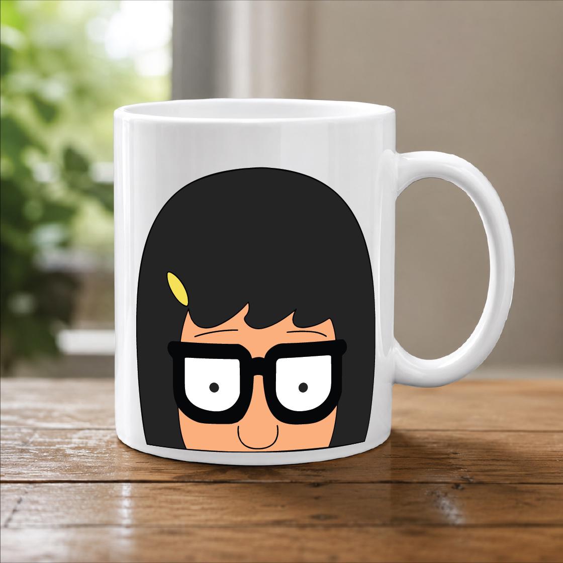 TINA -Peeker Waterproof, UV Resistant Sticker
