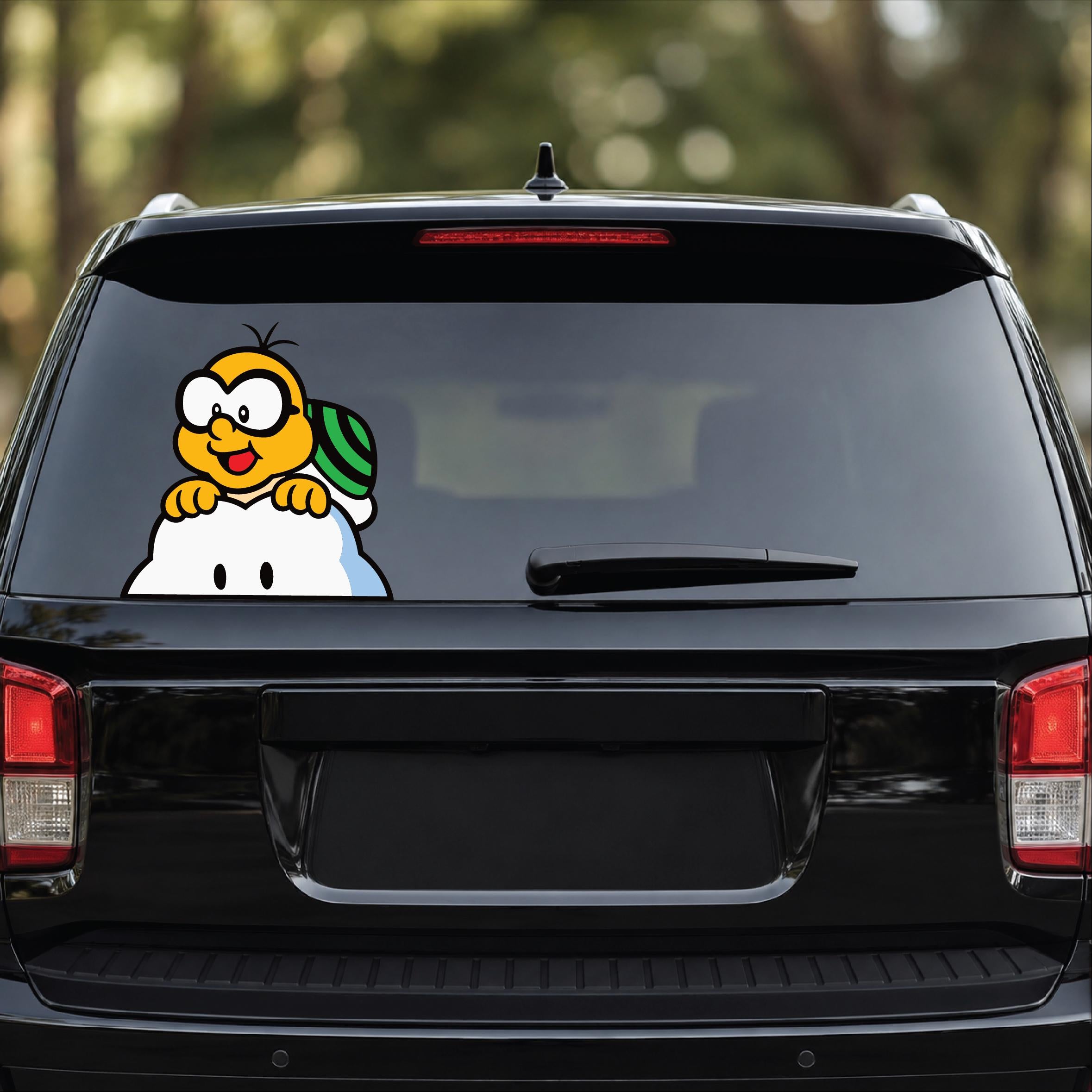 Lakitu on cloud Decal, Waterproof, UV Resistant Sticker