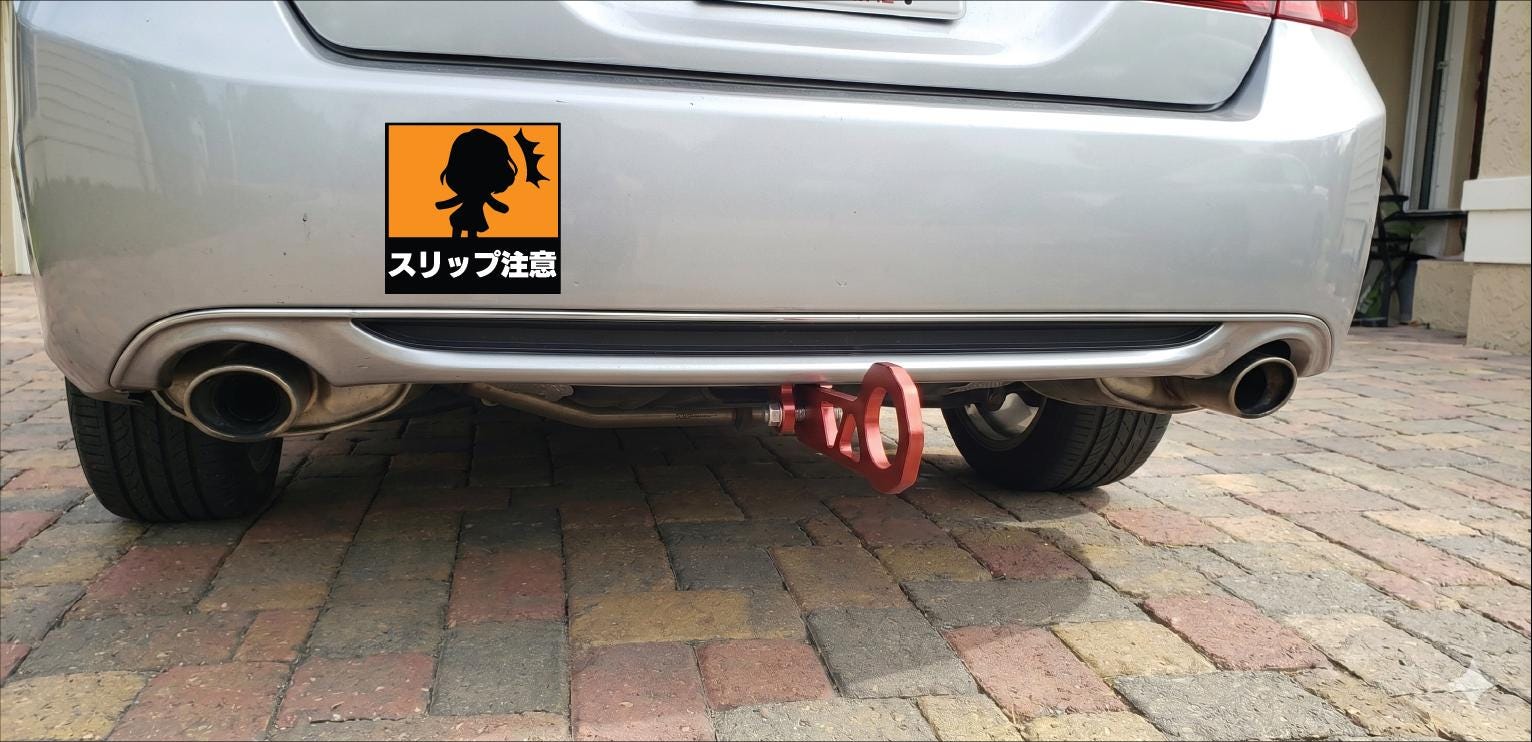 KT Aftermarket JDM  Decal, Waterproof, UV Resistant Sticker