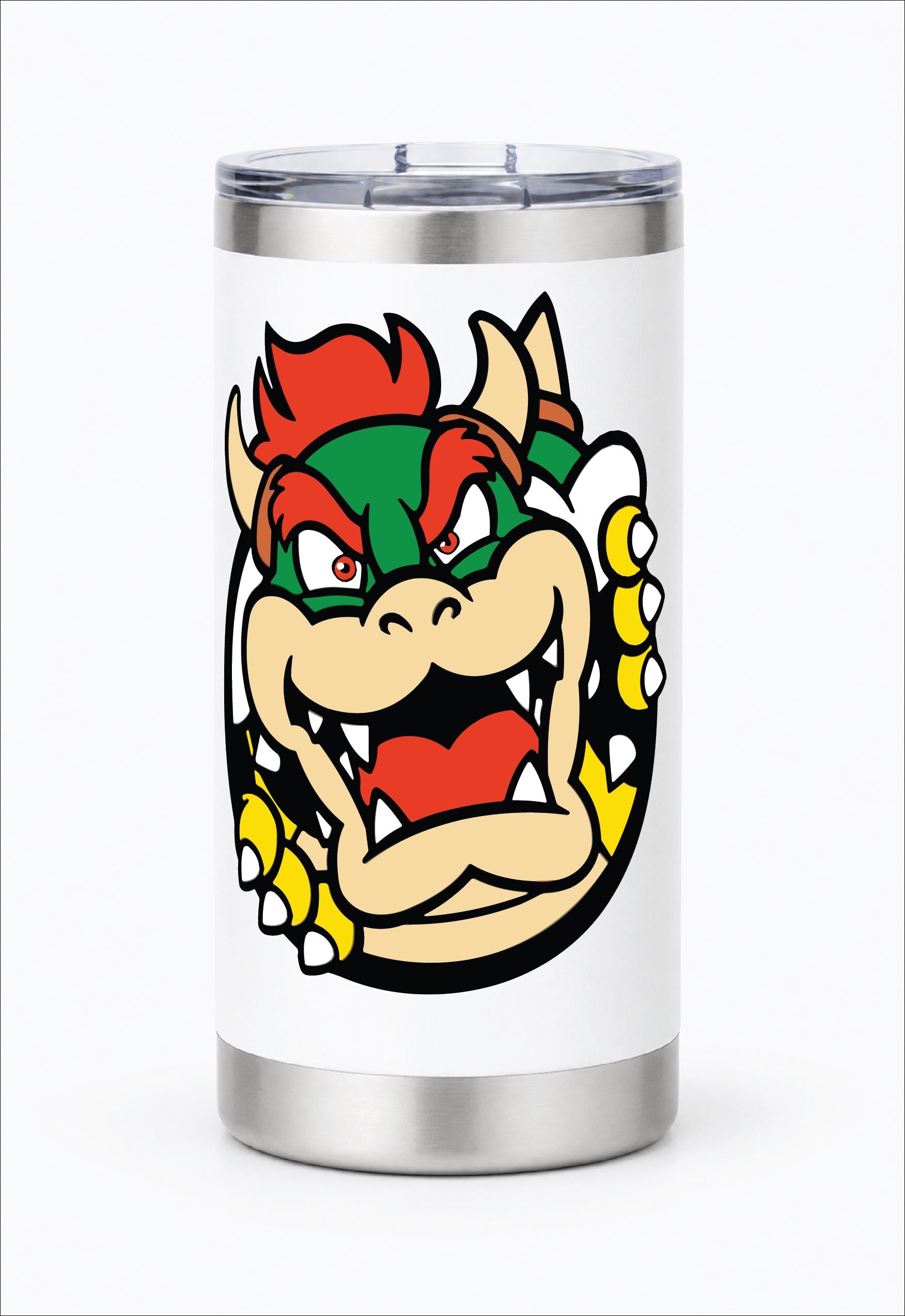 BOWSER ICON for laptops, cars, mirrors, & more! High quality water proof decal. Very durable