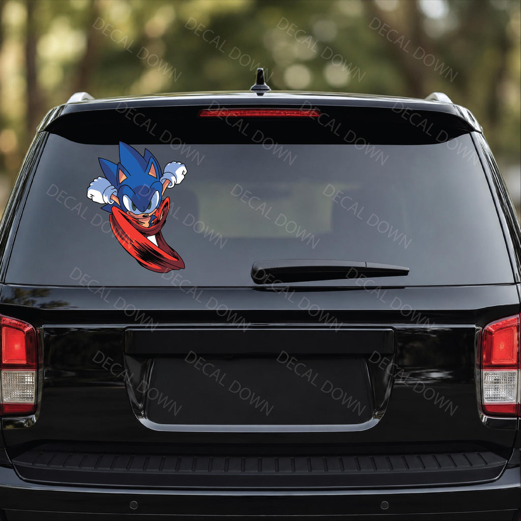 HEDGE HOG Decal, Waterproof, UV Resistant Sticker