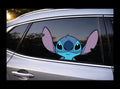 Stitch Peeker Decal | Waterproof Vinyl Sticker for Laptops, Cars